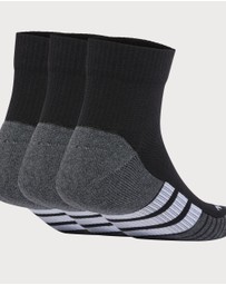 adidas Performance - Performance CLIMACOOL Cushioned Quarter Socks 3-Pack Unisex