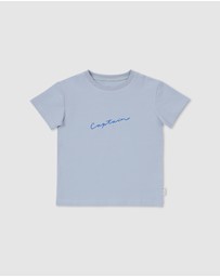 Olive & The Captain - Captain Everyday Tee - Blue