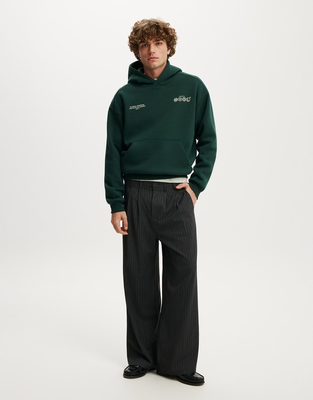 Cotton On - Box Fit Graphic Hoodie