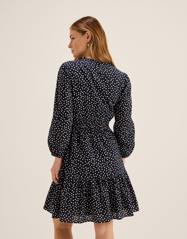 Review - Ditzy Dot Mini Dress