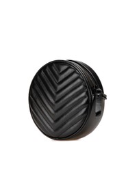 Pre-Loved by Azura Reborn - Pre-Loved Chevron Calfskin Round Vinyle Camera Bag