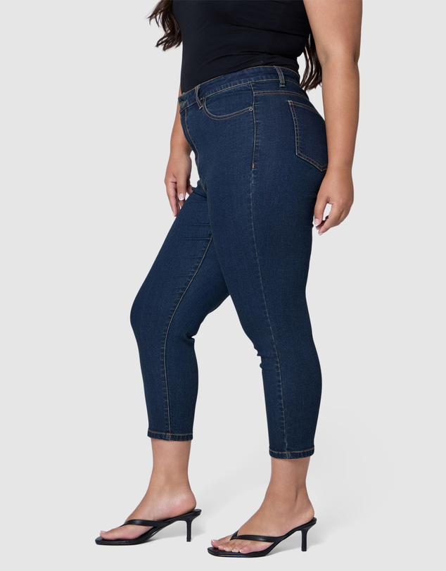 Indigo Tonic - Liv Crop Skinny Jean