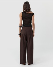 St. Agni - Relaxed Pleat Pants