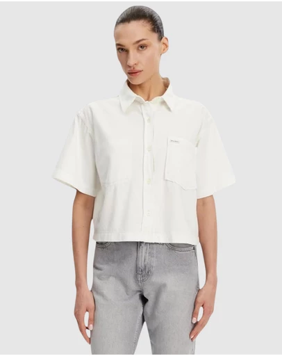 GUESS Jeans - GUESS JEANS Boxy Short Sleeve Shirt