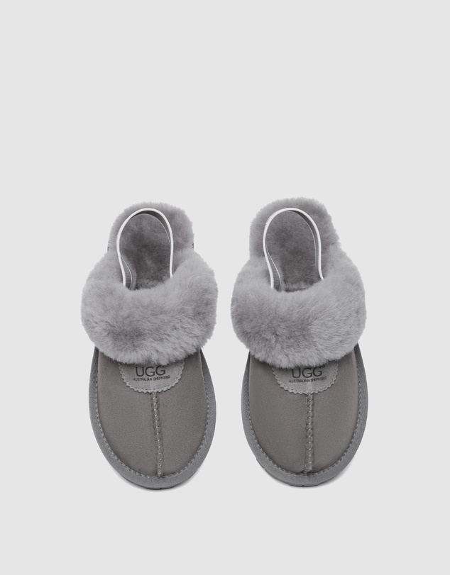 EVERAU - Australian Shepherd Ugg Waffle Plus Cow Suede Upper House Shoes