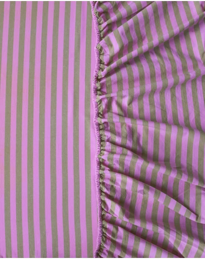 Mosey Me - Lilac Sprout Fitted Sheet