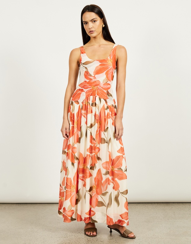 Lover - Rory Mesh Maxi Dress