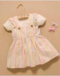 Purebaby - Linen Blend Pinnie -Kids-Babies