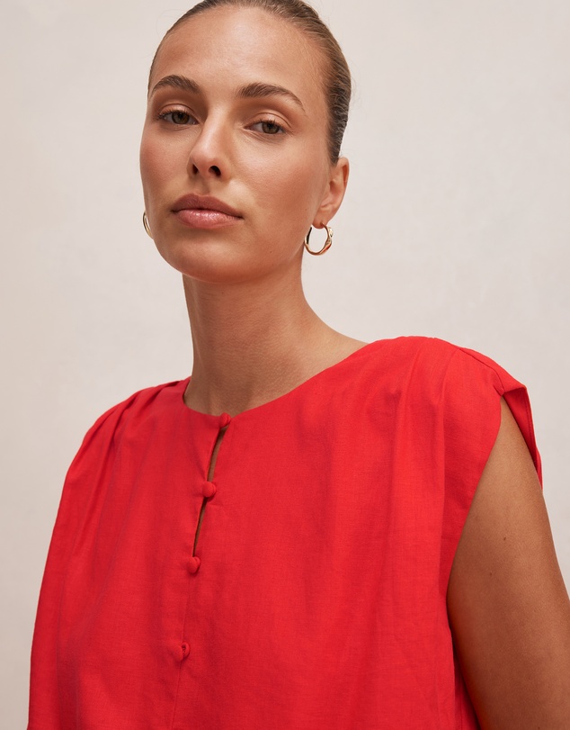 Forever New - Naia Bubble Hem Top