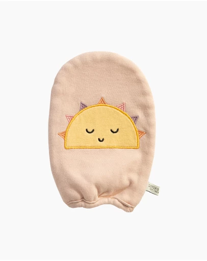 Living Textiles - Organic Bath Mitt - Bohemian Bliss