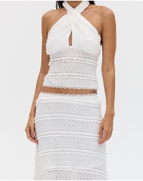 Third Form - Sway Wrap Neck Top