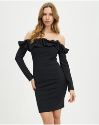 Romance by Honey and Beau - Aria Off Shoulder Dress