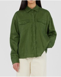 Amelius - Byron Linen Overshirt
