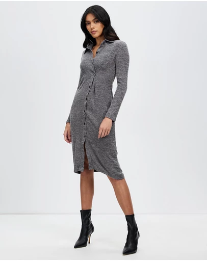 KAJA Clothing - LS Winter Zosia Dress with Collars
