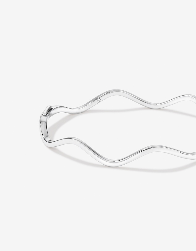 Michael Hill - Wave Bangle in Sterling Silver