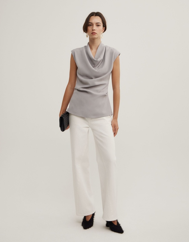 Witchery - Crepe Cowl Tank Top
