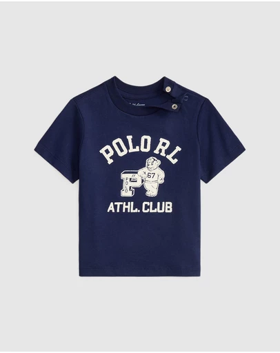 Polo Ralph Lauren - Logo Cotton Jersey Tee - ICONIC EXCLUSIVE - Babies