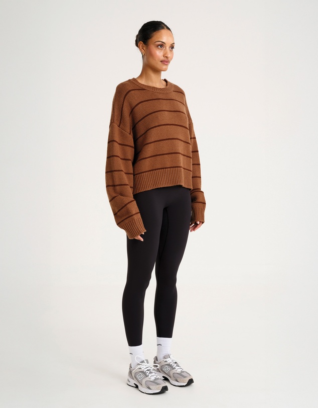 All Fenix - Stripe Crew Neck Knit