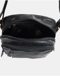 Pierre Cardin - Pierre Cardin Men's Leather Classic Crossbody Bag