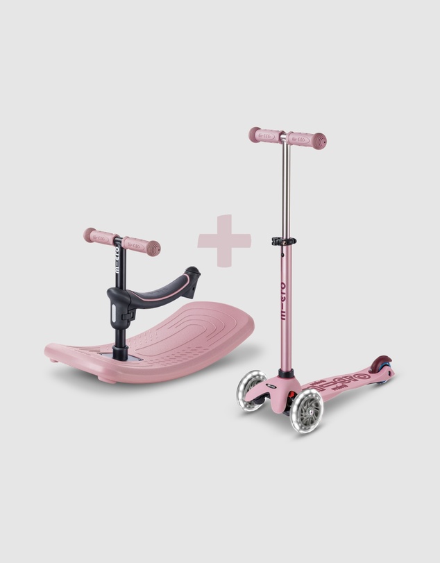 Micro Scooters - Micro Rock and Go Mini Deluxe LED Scooter