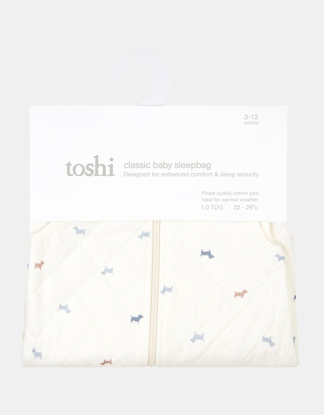Toshi - Baby Sleep Bag Sleeveless 1 TOG Classic