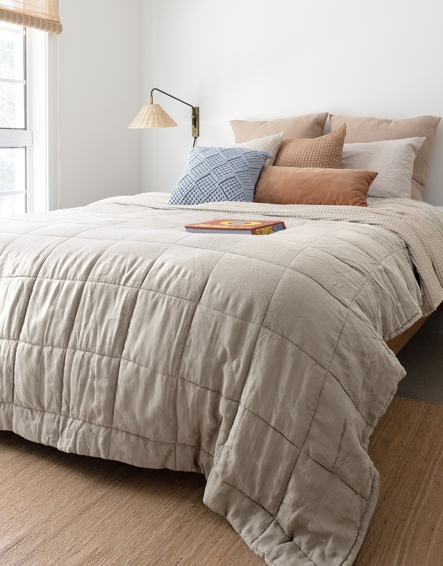 Bambury - Linen Quilted Coverlet