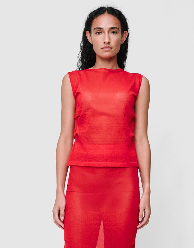Wynn Hamlyn - Emma Sheer Knit Tank