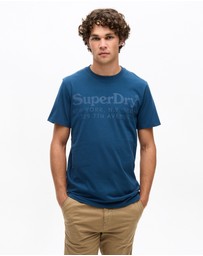 Superdry - Tonal Venue Logo Tee