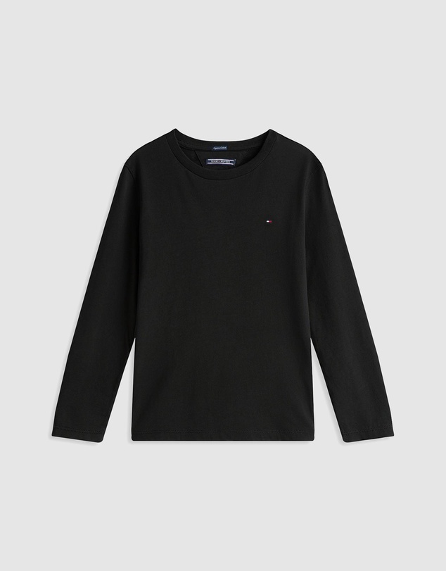 Tommy Hilfiger - Basic Long Sleeve Knit Tee - Kids