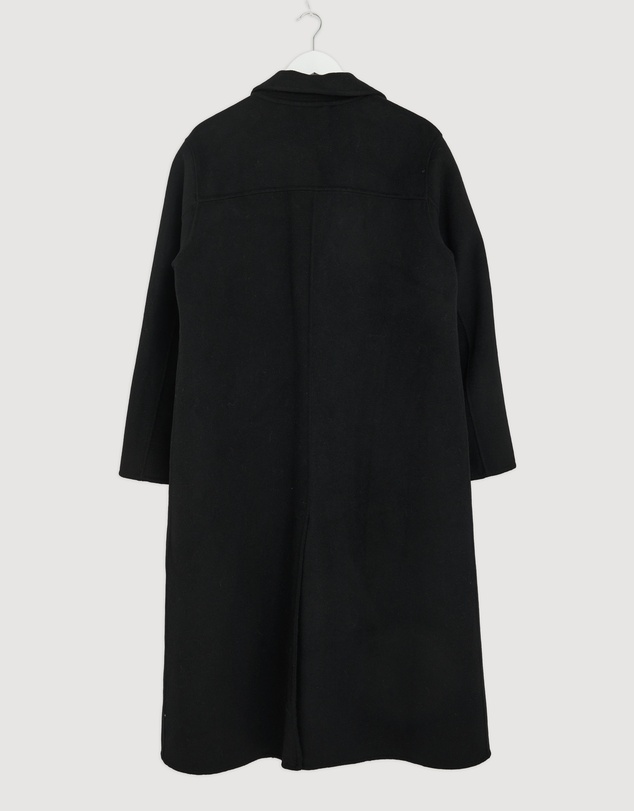 Revibe - Repaired AERE Orla Double Faced Wool Coat - AU 12
