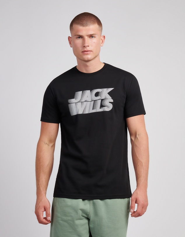 Jack Wills - Layered Logo Graphic T-Shirt