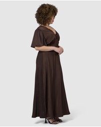 Sunday In The City - Electric Guitars Maxi Dress