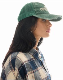 THE TALES - Destroyed Art Department Green Trucker Cap