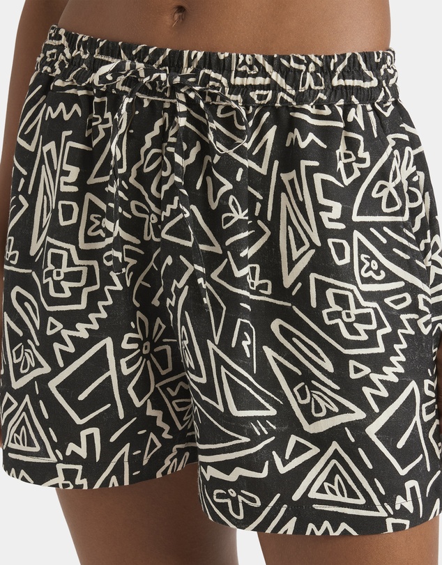 Billabong - Womens Sunflower Elastic Waist Shorts