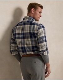 Polo Ralph Lauren - Custom Fit Plaid Brushed Flannel Shirt