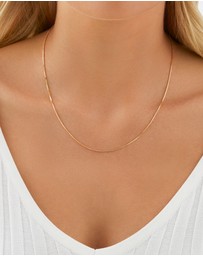 Michael Hill - 45cm Box Chain in 10ct Yellow Gold