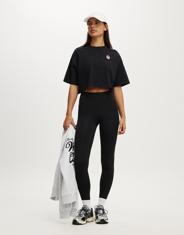 Cotton On Body Active - Active Cropped Graphic Tee