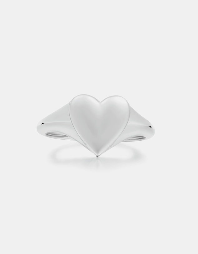 Ania Haie - Silver Love Signet Ring