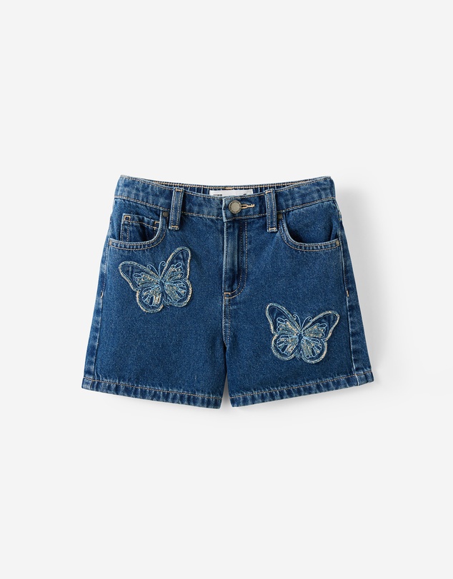 Cotton On Kids - Relaxed Denim Short