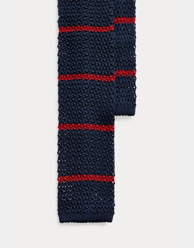 Polo Ralph Lauren - Striped Knit Silk Tie