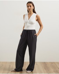 Atmos&Here - Anya Tailored Drawstring Pants