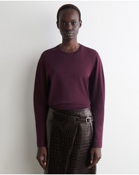 COS - Rounded Jersey Top