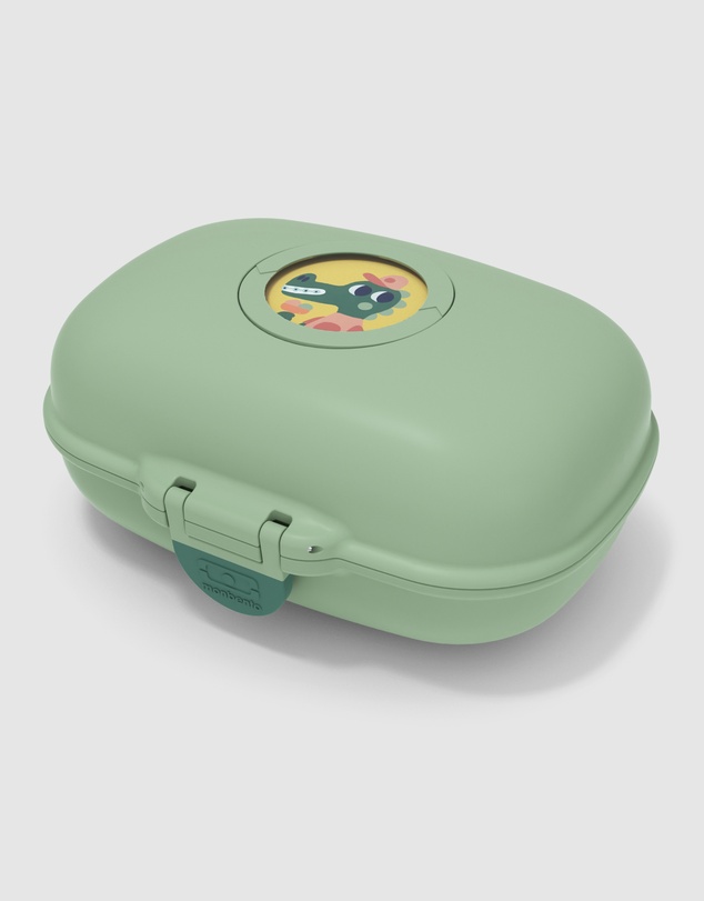 Monbento - Monbento Mb Gram Kids Snack Box - Green Forest