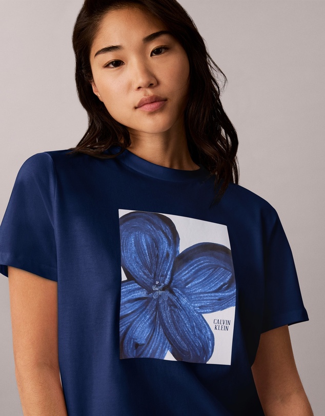 Calvin Klein Jeans - Floral Graphic Logo Tee