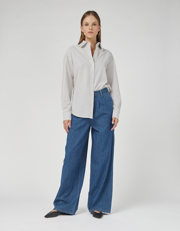 DRICOPER DENIM - Camila Paris Blue Wide Leg Pants