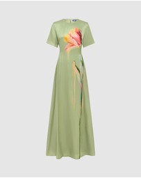 LEO LIN - Alice Short Sleeve Maxi Dress