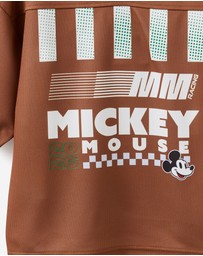 Cotton On Kids - Disney Mickey Mouse Ss Mesh V Neck Tee
