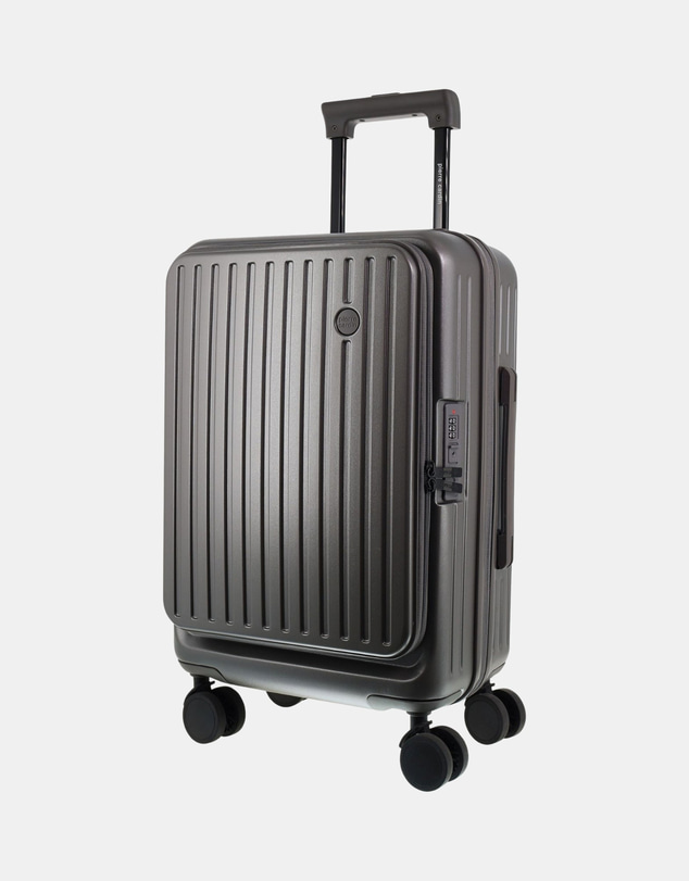 Pierre Cardin - Pierre Cardin Front-Opener Hard Shell Medium and Cabin 2-Piece Set Bundle
