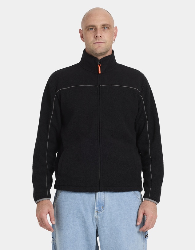 Billabong - Mens Spec 73 Polar 1/4 Zip Mock Neck Fleece Top