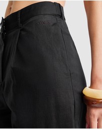 TALA - Wide Leg Linen Trousers